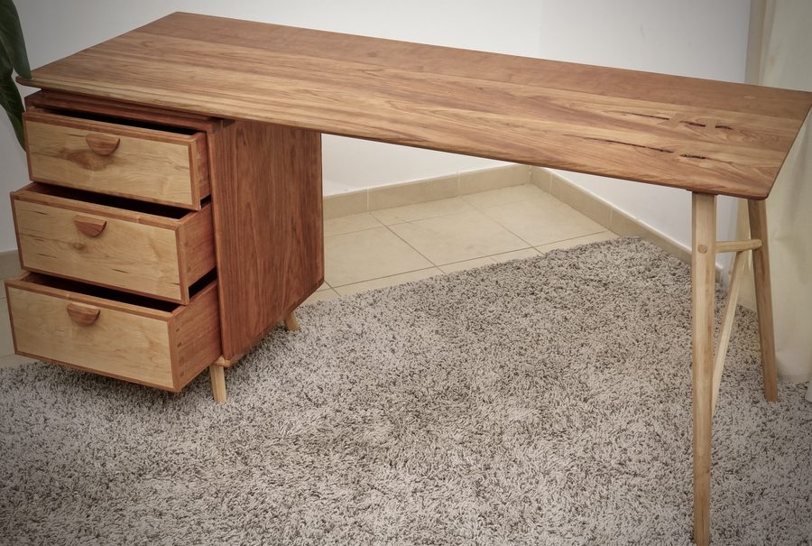 Live edge desk